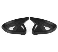ESPYN Wing Mirror Cover For A4 B9 S4 A5 S5 2017-2021 Car Rearview Side Mirror Cover Door Rear View Case Trim Carbon Fiber Rear View Mirror Cap(Carbon Fiber Look)
