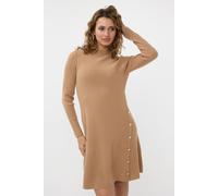 EsQualo Dress Rib Buttons Brandy size M | Midi Dresses Outlet | Women M