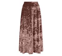 EsQualo Skirt Velours De Panne Brown size S | Maxi Skirts Outlet | Women | Brown S