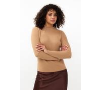 EsQualo Sweater Col A-sym Buttons Brandy size XS | Knitted Sweaters Outlet | Women XS