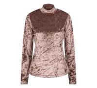 EsQualo Top Velours De Panne Brown size S | Longsleeves Outlet | Women | Brown S