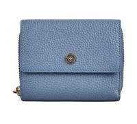 Esquire Alexandria Wallet RFID protection Genuine Leather 11.5 cm blue