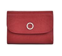 Esquire Athena Wallet RFID protection Genuine Leather 14 cm red