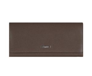 Esquire Boston ladies long wallet leather 19 cm brown