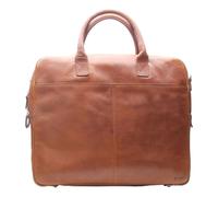 Esquire Dallas Briefcase Leather 38.5 cm Laptop compartment brown