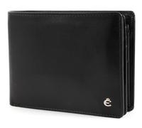 Esquire Harry RFID Wallet Cross with Flap M Black