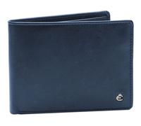 Esquire Harry RFID Wallet Quer with Flap M Blue