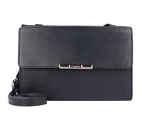 Esquire Helena clutch wallet RFID leather 17.5 cm blue