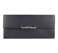 Esquire Helena wallet leather 18 cm blue