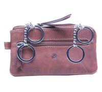 Esquire key case Dallas Key Case Double Brown