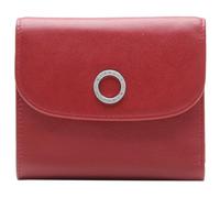 Esquire Leather Purse Athena Lady Wallet Red Dark red