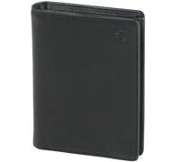 Esquire Logo wallet IV leather 9.5 cm black