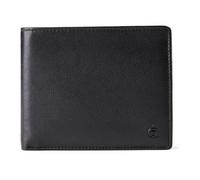 Esquire Logo Wallet RFID protection Leather 12 cm black