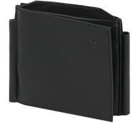 Esquire Logo wallet V leather 11 cm black