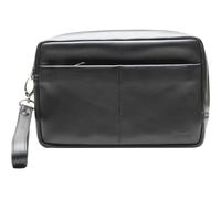 Esquire Oxford Leather Wrist Bag 23 cm, black