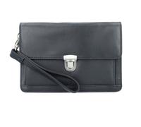 Esquire Oxford wrist bag leather 22 cm black