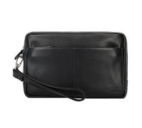 Esquire Oxford wrist bag leather 23 cm black