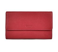 Esquire Primavera Wallet RFID protection Genuine Leather 18 cm red