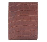 Esquire purse Dallas Croco Portrait Wallet Brown