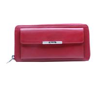 Esquire purse Helena Zip Around Wallet Red