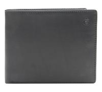 Esquire purse Logo Billfold Wallet Black
