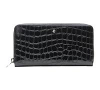 Esquire purse Nizza Long Zip Around Wallet Black