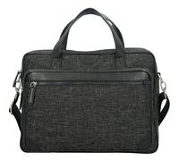 Esquire Recycled life briefcase 38 cm laptop compartment black