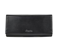 Esquire Silk Wallet RFID protection Genuine Leather 18.5 cm black