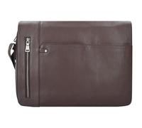 Esquire Sydney Messenger leather 40 cm laptop compartment brown