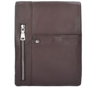 Esquire Sydney shoulder bag leather 21 cm brown