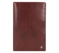 Esquire Toscana passport case RFID leather 12 cm brown