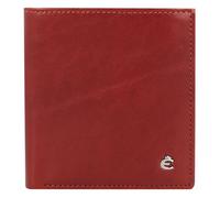 Esquire Toscana Wallet RFID protection Leather 9 cm red