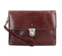 Esquire Toscana wrist bag leather 24.5 cm brown