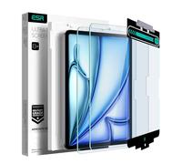 ESR 2 Pack Armorite Screen Protector for iPad Air 11 Inch M3/M2 (7th/6th Generation, 2025/2024), 9H Tempered-Glass Film with Easy Application Tray, Military-Grade Protection, Anti-Scratch, HD Clarity