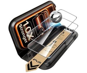 ESR 2-Pack of 9H+ Glass by Corning™ Screen Protectors for the iPhone 17 Pro Max, Military-Grade, Shatterproof, and Highly Durable Accessory Glass with UltraFit Tray