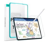 ESR 2 Pack Paper-Feel Screen Protector for iPad Air 11 Inch M4/M3/M2 (2026/2025/2024, 8th/7th/6th Gen), Write and Draw Like on Paper, 9H Tempered Glass, Matte Anti-Glare with Alignment Frame