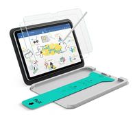 ESR 2 Pack Paper-Feel Screen Protectors for iPad Air 11 Inch M4/M3/M2 (8th/7th/6th Generation), 9H Matte Writing Tempered Glass Film with Ultra Fit Tray, Write and Draw Like on Paper, Anti-Glare