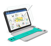 ESR 2 Pack Paper-Feel Screen Protectors for iPad Pro 13 Inch (M5/M4) 2025/2024, Write and Draw Like on Paper, 9H Tempered Glass Film with Ultra Fit Tray,Apple Pencil Support