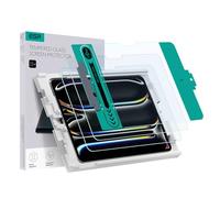 ESR 2 Pack Screen Protector for iPad Pro 11 Inch 2024 M4 Screen Protector, Tempered Glass Film with Easy Application Tray, Scratch Resistant, HD Clarity