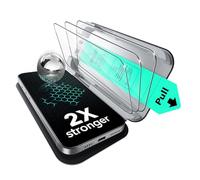 ESR 3 Pack 9H+ Glass for iPhone 16/15 Screen Protector, [Military Grade Shatterproof & Longest Durable]