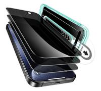 ESR 3 Pack for iPhone 15 Pro Privacy Screen Protector, FlawlessFit Tray