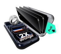 ESR 3 Pack for iPhone 17 Pro Max Privacy Screen Protector, Military Grade Shatterproof, 9H Hardness, Anti-spy Tempered Glass with UltraFit Tray