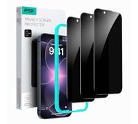 ESR 3 Pack for iPhone 17e/14/13 Privacy Screen Protector, Align Frame