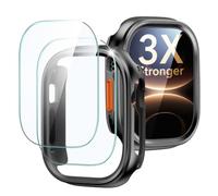 ESR Case Accessory Glass by Corning™ for Apple Watch Ultra 3/2/1, Schwarz