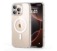 ESR Classic Hybrid for iPhone 16 Pro Max Case, Clear | Ultra Slim, 3X Military-Grade Drop Protection, Magnetic Phone Case, Impact Absorbing