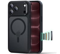 ESR Classic Hybrid for iPhone 18 Pro/17 Pro Case, Frosted Black | Long-Lasting Anti-Yellowing, Ultra-Thin, Compatible with MagSafe, 3X Military-Grade Protection