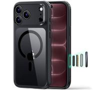 ESR Classic Hybrid for iPhone 18 Pro Max / 17 Pro Max Case, Clear Black | Ultra-Thin, Compatible with MagSafe, 3X Military-Grade Protection, Resists Scratches