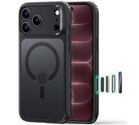 ESR Classic Hybrid for iPhone 18 Pro Max / 17 Pro Max Case, Frosted Black | Ultra-Thin, Compatible with MagSafe, 3X Military-Grade Protection, Resists Scratches