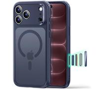 ESR Classic Hybrid for iPhone 18 Pro Max / 17 Pro Max Case, Frosted Blue | Ultra-Thin, Compatible with MagSafe, 3X Military-Grade Protection, Resists Scratches