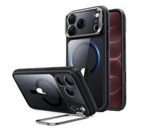 ESR Classic Hybrid for iPhone 18 Pro Max / 17 Pro Max Case with Flex Stand | Camera Kickstand, Compatible with MagSafe, 4X Military-Grade Protection, Shockproof Air Guard Corners, Clear Black